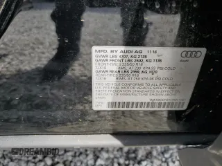 2017 Audi Q3 Premium z VIN WA1BCCFS1HR011987, wystawiony jako Copart lot #55791495 z przebiegiem 107 864 mil mil oraz Szkoda całkowita • Salvage title. Historia ofert i sprzedaży dostępna na DreamBid. Obrazek 13.