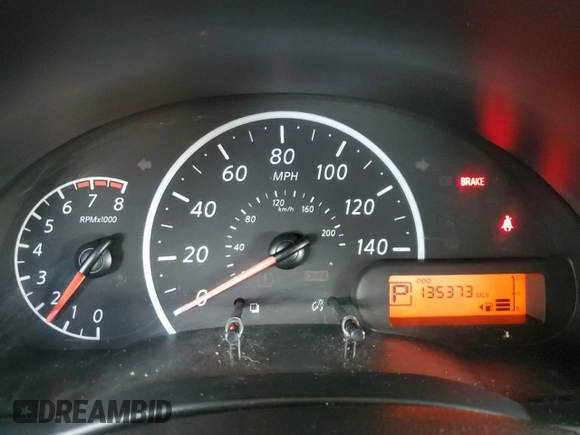 2016 Nissan Versa S with VIN 3N1CN7AP8GL914838, listed as a Copart auction lot 52684755 with 135,373 mi miles and Salvage Title. Bid and sale history available at carsss.com. Image 9.