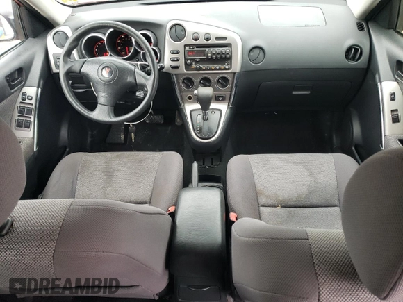 2004 Pontiac Vibe with VIN 5Y2SL62854Z404399, listed as a Copart auction lot 41301594 with 152,001 mi miles and Non Repairable. Bid and sale history available at carsss.com. Image 8.