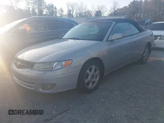 2001 Toyota Solara SE with VIN 2T1FF28P51C497558, listed as a IAAI auction lot 41798753 with 269,741 mi miles and . Bid and sale history available at carsss.com. Image 2.