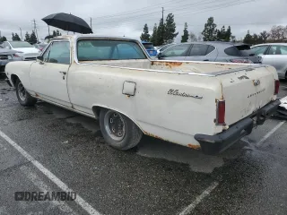 1965 Chevrolet El Camino z VIN 136805Z155215, wystawiony jako Copart lot #44055505 z przebiegiem 64 290 mil mil oraz Nie do naprawy. Historia ofert i sprzedaży dostępna na DreamBid. Obrazek 2.