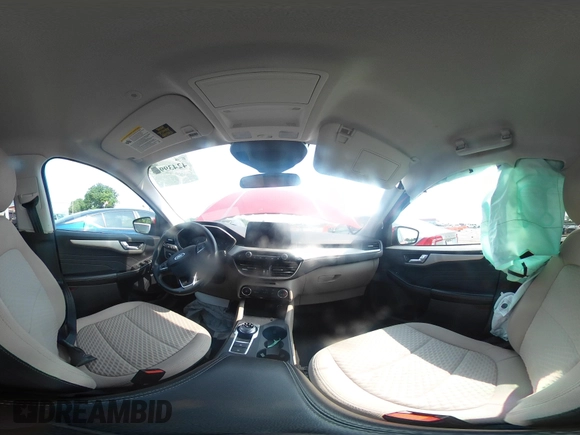 2021 Ford Escape SE with VIN 1FMCU9G63MUA92215, listed as a IAAI auction lot 42439963 with 15,063 mi miles and . Bid and sale history available at DreamBid. Image 17.
