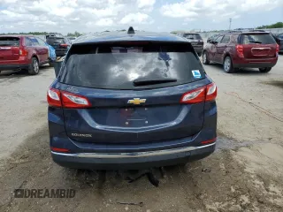 2018 Chevrolet Equinox LS with VIN 3GNAXHEVXJL103683, listed as a Copart auction lot 51414335 with 98,528 mi miles and Salvage Title. Bid and sale history available at DreamBid. Image 6.