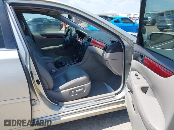 2004 Lexus ES 350 with VIN JTHBA30G645013279, listed as a IAAI auction lot 39849383 with 217,632 mi miles and . Bid and sale history available at DreamBid. Image 5.