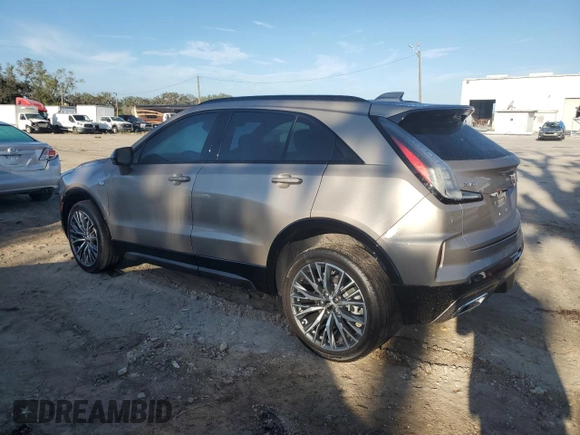 2024 Cadillac XT4 FWD Sport with VIN 1GYFZER49RF240140, listed as a Copart auction lot 78022704 with 401 mi miles and Salvage title. Bid and sale history available at DreamBid. Image 2.