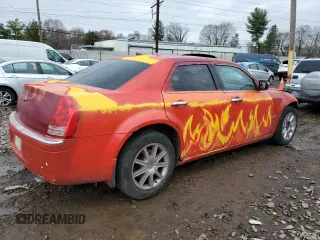 2008 Chrysler 300 C with VIN 2C3KK63H08H267576, listed as a Copart auction lot 51754845 with 191,687 mi miles and Salvage Title. Bid and sale history available at carsss.com. Image 3.