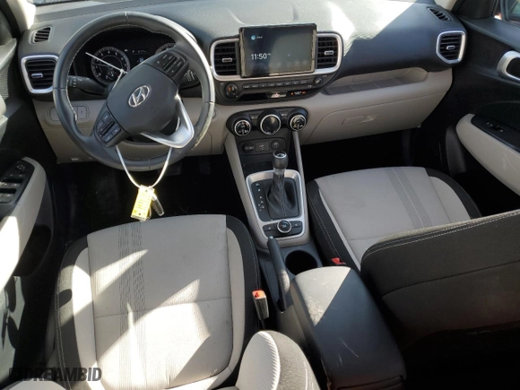 2021 Hyundai Venue SEL with VIN KMHRC8A33MU120102, listed as a Copart auction lot 42691325 with 11,413 mi miles and Salvage Title. Bid and sale history available at carsss.com. Image 8.