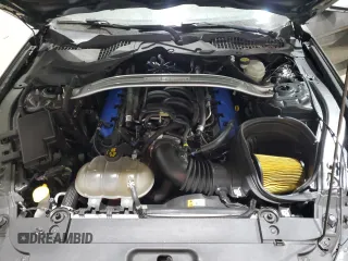 2017 Ford Mustang GT with VIN 1FA6P8CF5H5335019, listed as a Copart auction lot 55228215 with 38,550 mi miles and Salvage title. Bid and sale history available at DreamBid. Image 11.