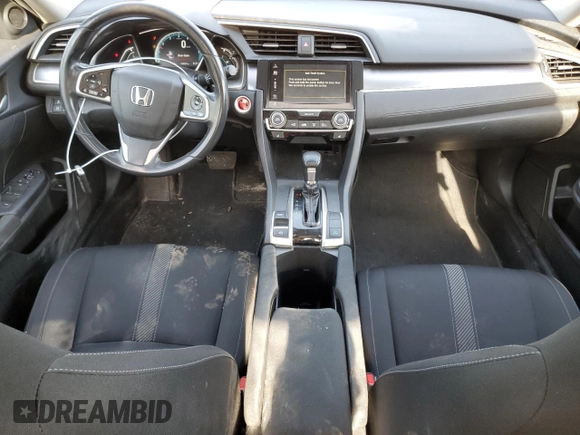 2016 Honda Civic EX-T with VIN 2HGFC1F44GH114785, listed as a Copart auction lot 57383755 with 168,529 mi miles and Salvage title. Bid and sale history available at DreamBid. Image 8.