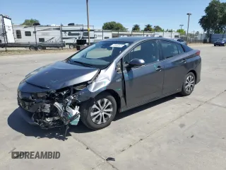 2022 Toyota Prius LE with VIN JTDKAMFP5N3200654, listed as a Copart auction lot 58482625 with 57,604 mi miles and Salvage title. Bid and sale history available at DreamBid. Image 1.
