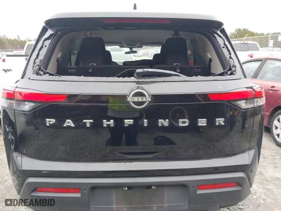 2024 Nissan Pathfinder S with VIN 5N1DR3AAXRC224447, listed as a IAAI auction lot 41165516 with 50,321 mi miles. Bid and sale history available at carsss.com. Image 16.