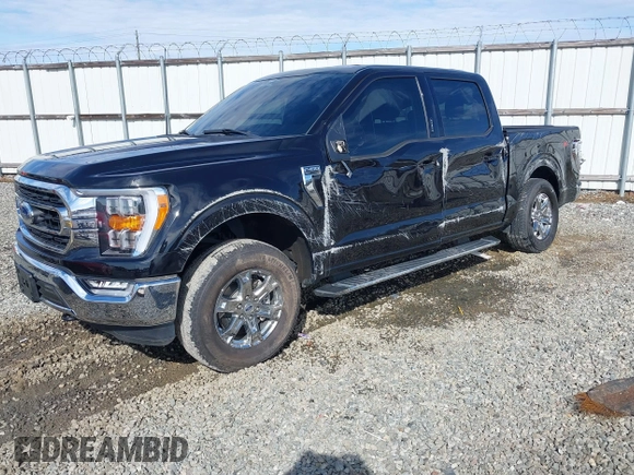 2023 Ford F-150 XL with VIN 1FTFW1E53PKG07088, listed as a IAAI auction lot 41442237 with 21,403 mi miles. Bid and sale history available at carsss.com. Image 18.