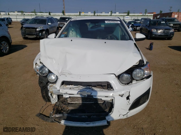 2014 Chevrolet Sonic LS with VIN 1G1JA6SH9E4209186, listed as a Copart auction lot 54846634 with 146,764 mi miles and Salvage Title. Bid and sale history available at carsss.com. Image 5.