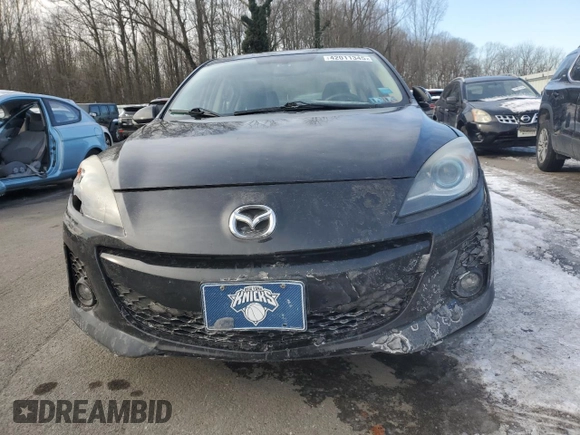 2013 Mazda 3 i Grand Touring with VIN JM1BL1WP1D1742398, listed as a Copart auction lot 42011345 with 84,863 mi miles and Salvage Title. Bid and sale history available at carsss.com. Image 5.