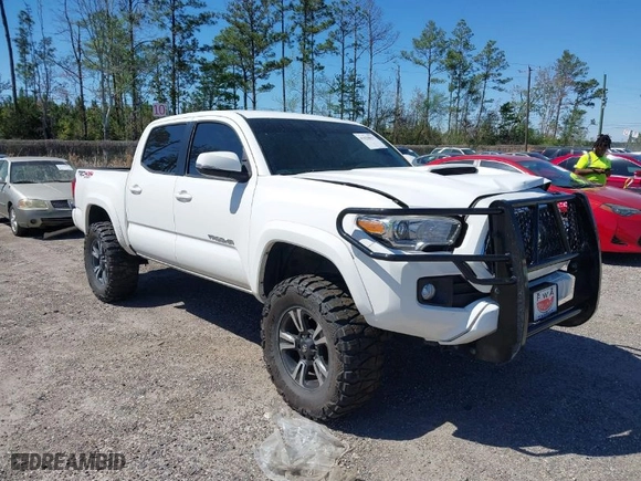 2019 Toyota Tacoma 4WD SR with VIN 3TMCZ5AN6KM229597, listed as a IAAI auction lot 41828835 with 134,907 mi miles. Bid and sale history available at carsss.com. Image 1.