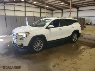 2024 GMC Terrain SLT with VIN 3GKALVEG0RL363255, listed as a Copart auction lot 50098765 with 11,208 mi miles and Clean Title. Bid and sale history available at carsss.com. Image 1.