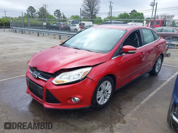 2012 Ford Focus SEL with VIN 1FAHP3H27CL338414, listed as a IAAI auction lot 41925915 with 128,123 mi miles. Bid and sale history available at carsss.com. Image 2.
