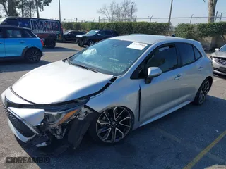 2019 Toyota Corolla Hatchback SE with VIN JTNK4RBE9K3031173, listed as a IAAI auction lot 41533989 with 61,309 mi miles. Bid and sale history available at carsss.com. Image 18.