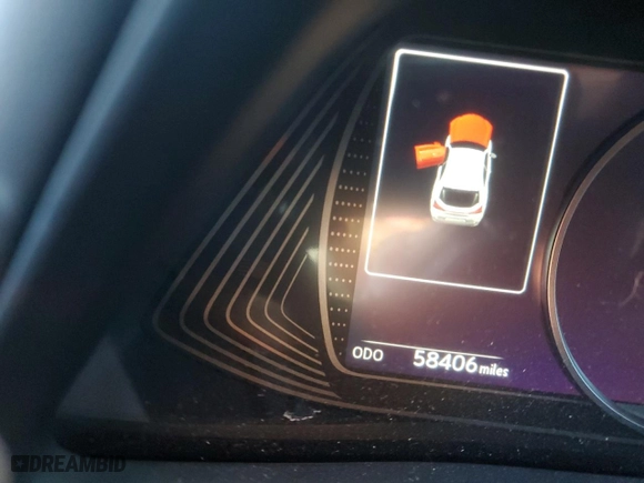 2020 Lexus UX with VIN JTHP3JBH3L2025111, listed as a Copart auction lot 89348125 with 58,406 mi miles and Salvage Title. Bid and sale history available at carsss.com. Image 9.
