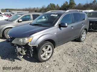 2007 Mitsubishi Outlander XLS with VIN JA4MS41X57Z002079, listed as a Copart auction lot 42331665 with 189,313 mi miles and Salvage Title. Bid and sale history available at carsss.com. Image 1.