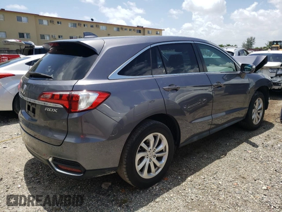 2017 Acura RDX with VIN 5J8TB3H37HL014660, listed as a Copart auction lot 63086703 with 123,076 mi miles and Non Repairable. Bid and sale history available at carsss.com. Image 3.