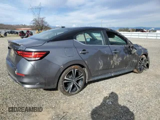 2021 Nissan Sentra SR with VIN 3N1AB8DV2MY245027, listed as a Copart auction lot 44969025 with 109,828 mi miles and Salvage Title. Bid and sale history available at carsss.com. Image 3.