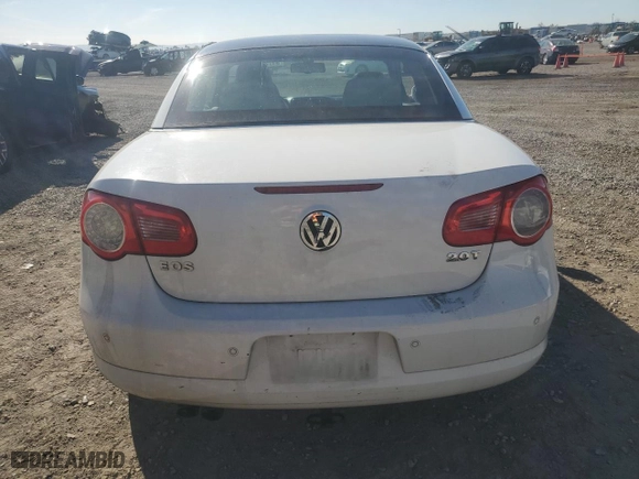 2008 Volkswagen Eos Lux with VIN WVWFA71F18V029623, listed as a Copart auction lot 81726274 with 163,794 mi miles and Salvage Title. Bid and sale history available at carsss.com. Image 6.