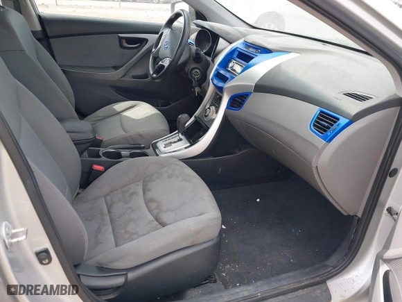 2012 Hyundai Elantra GLS with VIN KMHDH4AE0CU221022, listed as a IAAI auction lot 41981746 with 157,344 mi miles. Bid and sale history available at carsss.com. Image 5.