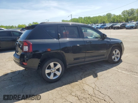 2017 Jeep Compass Sport с VIN 1C4NJCBA8HD124418, выставлен на аукционе Copart как лот 54833855 с пробегом 102 487 миль миль и Списание • Salvage title. История ставок и продаж доступна на DreamBid. Изображение 3.