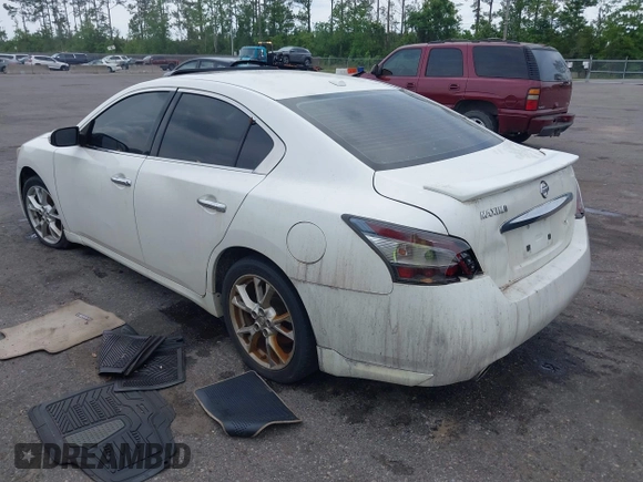 2013 Nissan Maxima S with VIN 1N4AA5AP5DC816187, listed as a IAAI auction lot 42092038 with 158,079 mi miles and . Bid and sale history available at DreamBid. Image 3.