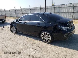 2018 Mercedes-Benz CLA with VIN WDDSJ4GBXJN543287, listed as a Copart auction lot 63378303 with 69,486 mi miles. Bid and sale history available at carsss.com. Image 2.