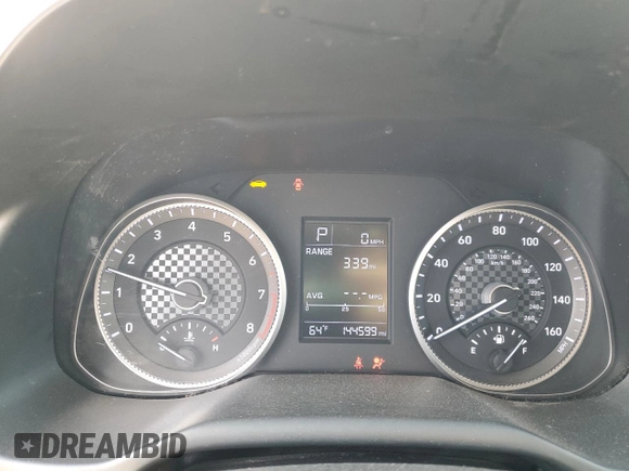 2019 Hyundai Elantra SE with VIN KMHD74LF3KU810038, listed as a Copart auction lot 52762765 with 144,599 mi miles and Salvage Title. Bid and sale history available at DreamBid. Image 9.