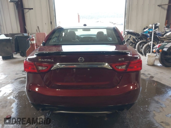2017 Nissan Maxima SV z VIN 1N4AA6AP9HC416595, wystawiony jako IAAI lot #42385192 z przebiegiem 73 135 mil mil oraz . Historia ofert i sprzedaży dostępna na DreamBid. Obrazek 16.