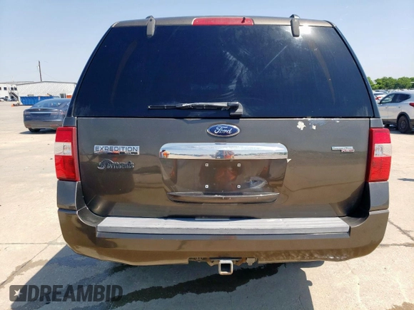 2008 Ford Expedition Max Limited with VIN 1FMFK195X8LA57367, listed as a Copart auction lot 56832035 with Not provided miles and Salvage title. Bid and sale history available at DreamBid. Image 6.