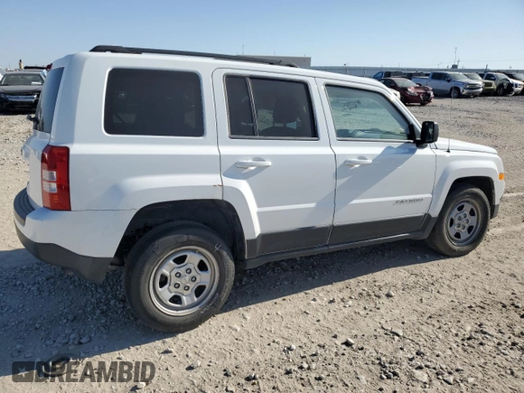 2012 Jeep Patriot Sport with VIN 1C4NJRBB9CD614936, listed as a Copart auction lot 56124675 with 194,590 mi miles and Salvage title. Bid and sale history available at DreamBid. Image 3.