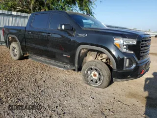 2021 GMC Sierra 1500 AT4 with VIN 3GTP9EEDXMG414319, listed as a Copart auction lot 66969034 with 26,437 mi miles and Clean Title. Bid and sale history available at carsss.com. Image 4.