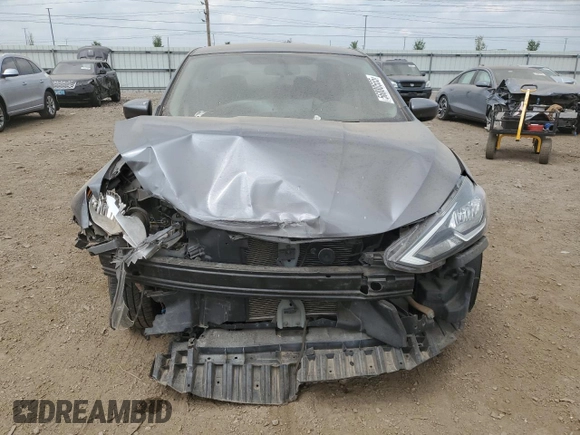 2017 Nissan Sentra S with VIN 3N1AB7AP1HY368467, listed as a Copart auction lot 56880555 with 48,024 mi miles and Salvage title. Bid and sale history available at DreamBid. Image 5.