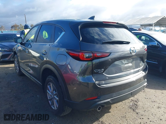 2023 Mazda CX-5 2.5 S Select Package with VIN JM3KFBBM1P0142605, listed as a IAAI auction lot 41789151 with 9,169 mi miles. Bid and sale history available at carsss.com. Image 3.