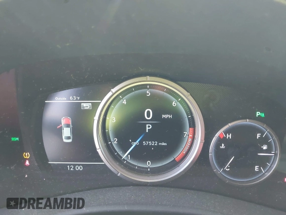2019 Lexus GS 350 z VIN JTHBZ1BL0KA017002, wystawiony jako IAAI lot #42116179 z przebiegiem 57 522 mil mil oraz . Historia ofert i sprzedaży dostępna na DreamBid. Obrazek 7.