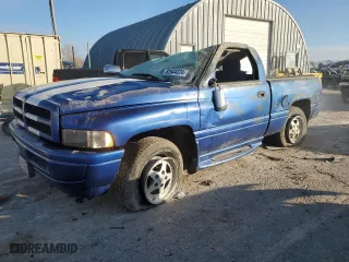 1996 Dodge Ram 1500 with VIN 1B7HC16Z6TS712642, listed as a Copart auction lot 82644224 with 101,876 mi miles and Salvage Title. Bid and sale history available at carsss.com. Image 1.