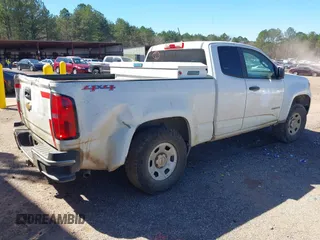 2017 Chevrolet Colorado 4WD Work Truck with VIN 1GCHTBEAXH1264713, listed as a IAAI auction lot 41674650 with 134,209 mi miles. Bid and sale history available at carsss.com. Image 4.
