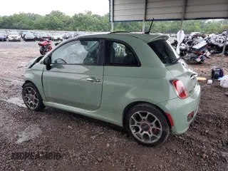 2012 FIAT 500 Sport with VIN 3C3CFFBR9CT106050, listed as a Copart auction lot 58928775 with 201,074 mi miles and Salvage title. Bid and sale history available at DreamBid. Image 2.