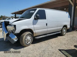 2014 Ford Econoline Cargo Commercial with VIN 1FTNE2EW9EDA30730, listed as a Copart auction lot 50383255 with 304,289 mi miles and Salvage Title. Bid and sale history available at carsss.com. Image 1.