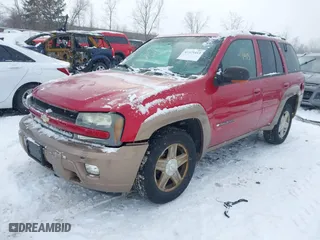 2002 Chevrolet TrailBlazer LS with VIN 1GNDT13S722412684, listed as a IAAI auction lot 41621413 with 162,244 mi miles. Bid and sale history available at carsss.com. Image 17.