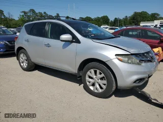 2012 Nissan Murano SL with VIN JN8AZ1MU1CW101907, listed as a Copart auction lot 53204195 with 219,316 mi miles and Salvage Title. Bid and sale history available at carsss.com. Image 4.
