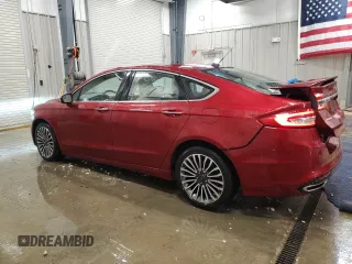 2018 Ford Fusion Titanium with VIN 3FA6P0D99JR154311, listed as a Copart auction lot 53546035 with 91,425 mi miles and Salvage title. Bid and sale history available at DreamBid. Image 2.