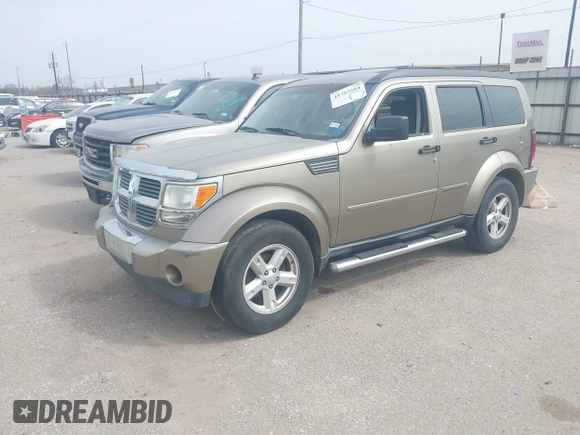 2007 Dodge Nitro SLT with VIN 1D8GT58K87W545963, listed as a IAAI auction lot 41703284 with Not Provided miles. Bid and sale history available at carsss.com. Image 2.