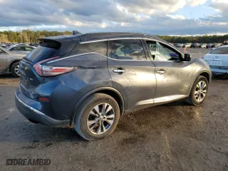 2017 Nissan Murano SV with VIN 5N1AZ2MG6HN154249, listed as a Copart auction lot 87439944 with 189,835 mi miles and Clean Title. Bid and sale history available at carsss.com. Image 3.