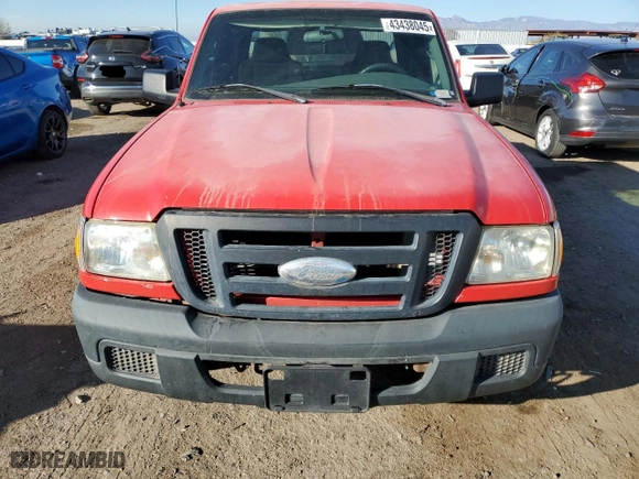 2006 Ford Ranger STX with VIN 1FTYR44U46PA44211, listed as a Copart auction lot 43438045 with 86,926 mi miles and Salvage Title. Bid and sale history available at carsss.com. Image 5.