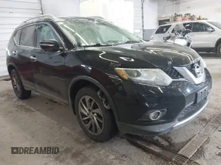 2015 Nissan Rogue SV z VIN 5N1AT2MVXFC865218, wystawiony jako IAAI lot #41357481 z przebiegiem 98 955 mil mil oraz . Historia ofert i sprzedaży dostępna na DreamBid. Obrazek 1.